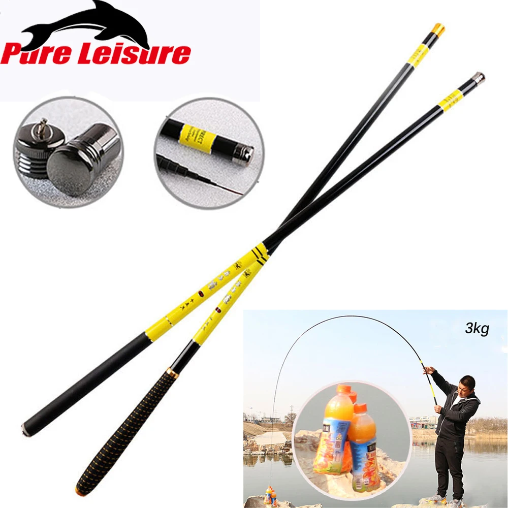 PureLeisure Fishing Carbon Rod Pescar Tenkara Fishing Rod Guides