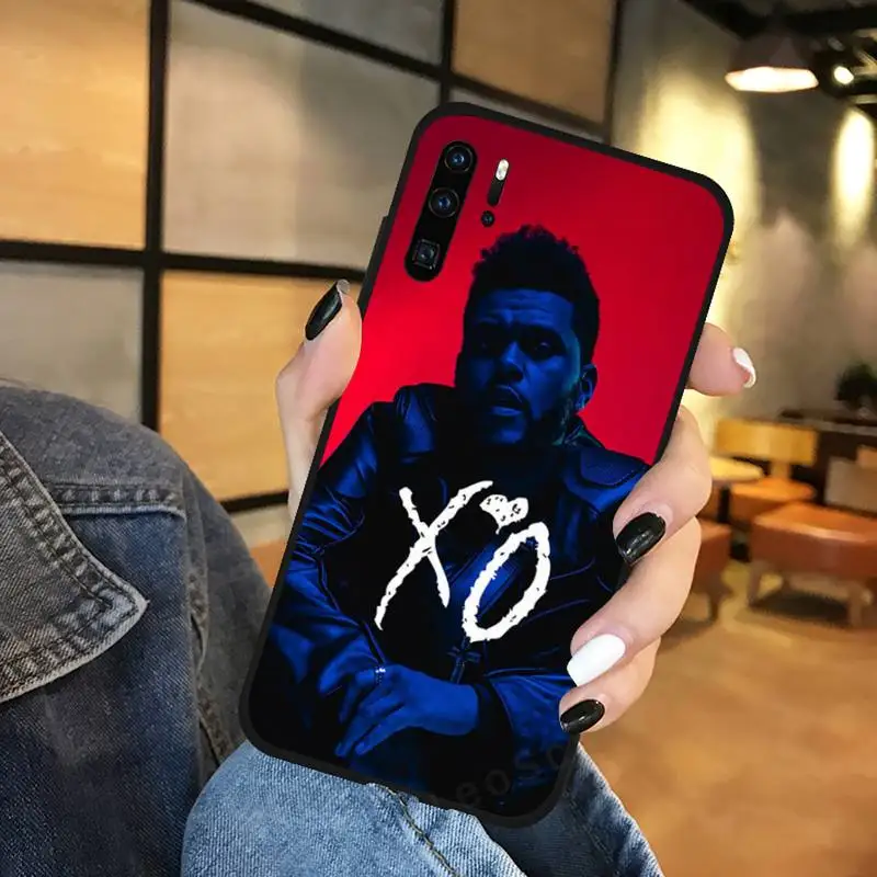 cute phone cases huawei The Weeknd xo Phone Case Funda For Huawei P9 P10 P20 P30 Lite 2016 2017 2019 plus pro P smart phone case for huawei