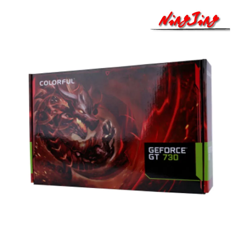 Цветная GeForce GT730 2GD3 GT 730 28nm 2 Гб GDDR3 64 бит Новинка | Компьютеры и офис