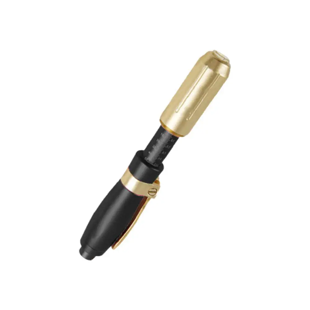 

0.5ML High Pressure Hyaluronic Acid Pen High density Lip Pen Lifting gun hyaluron Wrinkle Lip atomizer Injection metal For F1L9