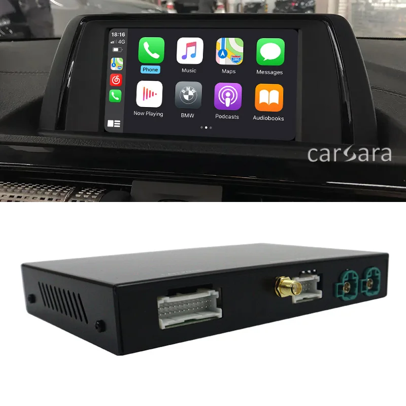 CarPlay box для F10 F20 F30 F01 X1 X3 X4 X5 X6 F48 F25 F26 F15 E60 E90 E84 E87 E70 CIC NBT Android Авто wifi телефон BT airplay |