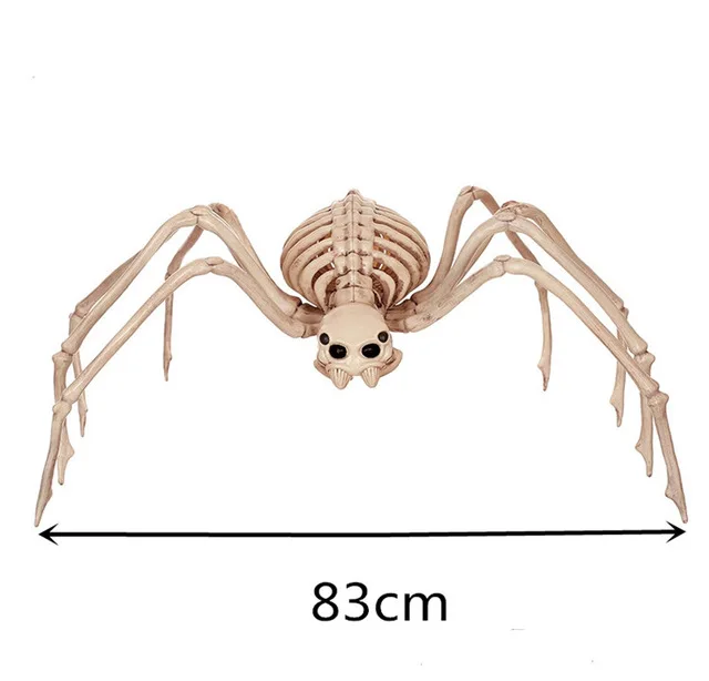 High quality Animal Skeleton toy Trinkets Halloween animal Skeleton decoration Bones house fashion artwork Party Decoration - Цвет: 83cm