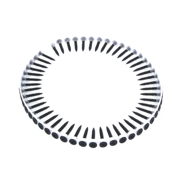 

5Pcs Chain With 250 25x2.5Mm Screws For Chain Nail Screw Adapter Woodworking Tools