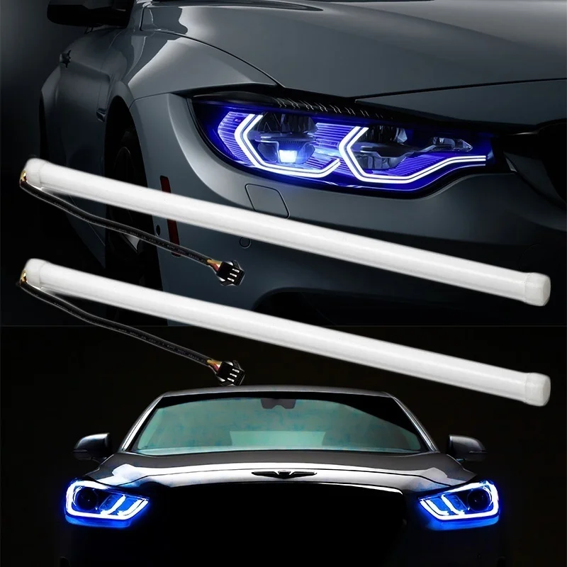 

Flexible Soft LED Tube Strip LED Car DRL Daytime Running Light Car Accessories