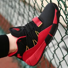 Детская Баскетбольная обувь для мальчиков, амортизирующие баскетбольные ботинки, дышащие детские баскетбольные кроссовки для подростков, Размеры 33-42