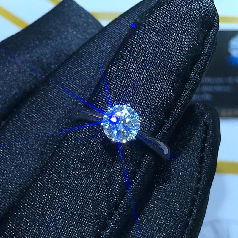 Moissanite, 0,8 карат супер горячие продажи, сравнимые с алмазами, изысканное мастерство