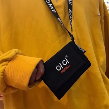 

ID Card Holder Wallet Halter Card Cover Money Coin Purse Pouch Hanging Neck Multifunction Card Bag