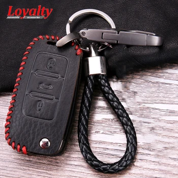 

Loyalty Remote Key Case for car Cover For Volkswagen VW Golf 7 Tiguan Touran Toureg PASSAT Lamando MAGOTAN Golf 7 LAVIDA