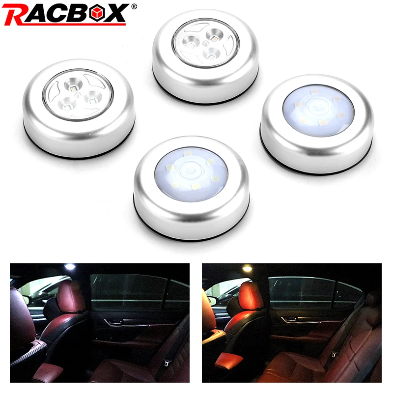 Racbox автомобильное светодиодное освещение для чтения интерьерная лампа на