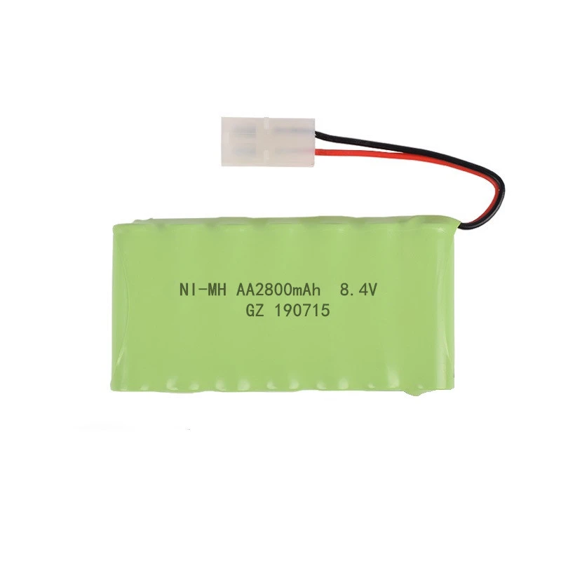 2800mah 8 4 v перезаряжаемая батарея для радиоуправляемых игрушек автомобилей танков