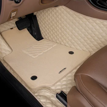 

Car floor mats for Toyota Camry RAV4 Prius Prado Highlander Sienna zelas verso 5D car-styling carpet liner