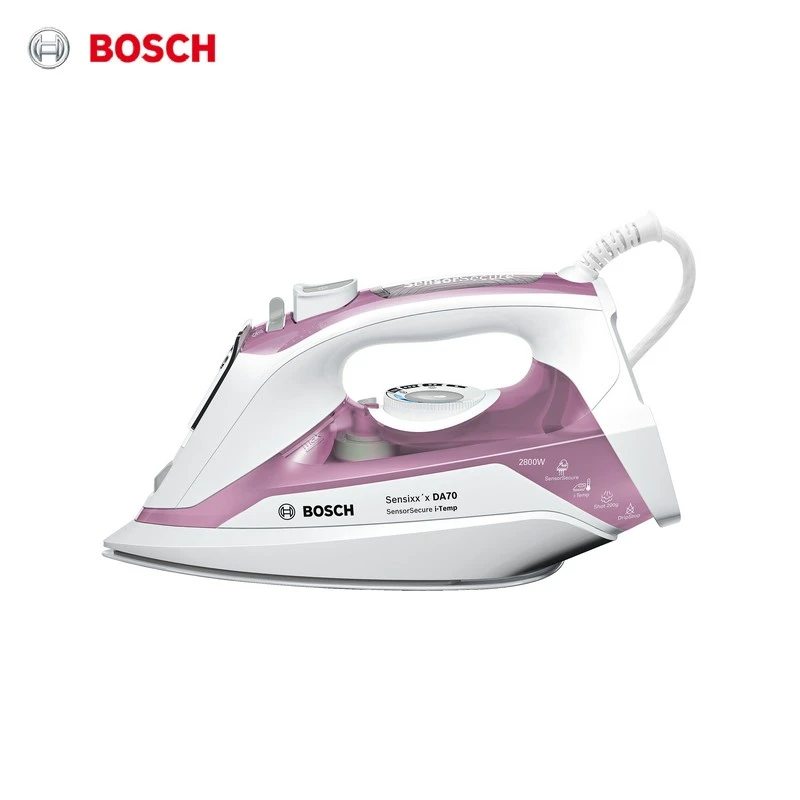 Plancha de Bosch TDA702821I, planchas de vapor para ropa con antiadherente| | -