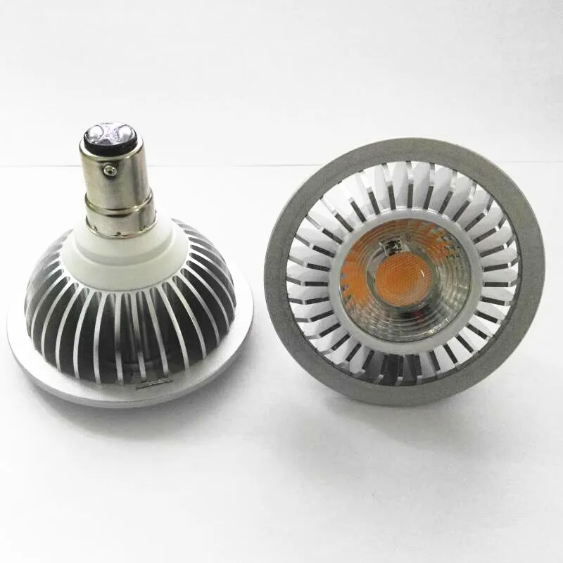 1 шт. 7 Вт AR70 B15D Светодиодный прожектор B15 база затемнения AC85-265V/DC12V