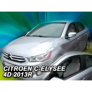 

DEFLECTORES DE AIRE DERIVABRISAS CORTAVIENTOS PARA CITROEN C-ELYSEE 2 PUERTAS DEFLECTOR DE VIENTO COLOR AHUMADO