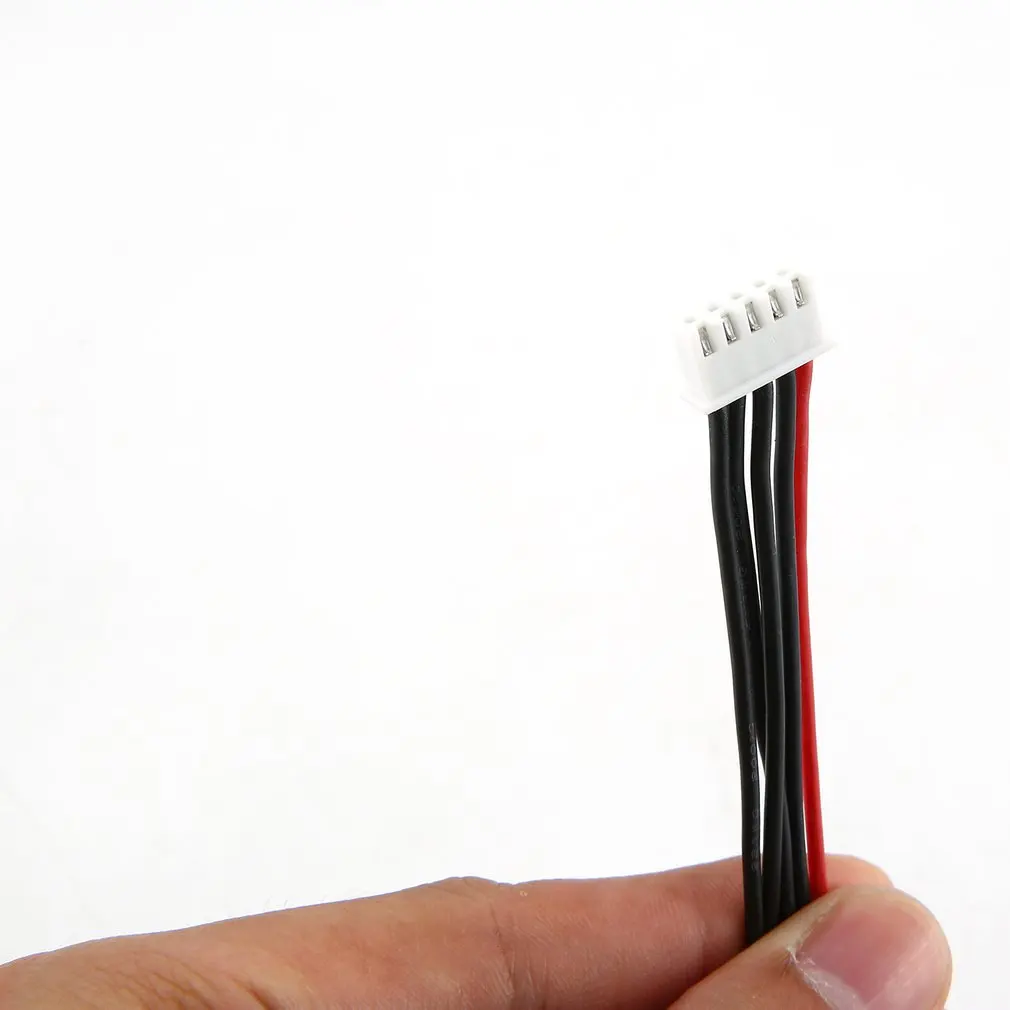 5 шт./лот 100 мм 22AWG разъем RC Lipo Battery Balance Charger 2s 3s 4s 6s кабельная линия для IMAX B3 B6|Детали