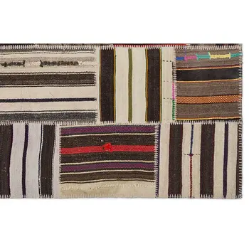 

Handmade Multicolor Vintage Patchwork Rug Area Rug 160x230 Cm-5'3''X7'7''