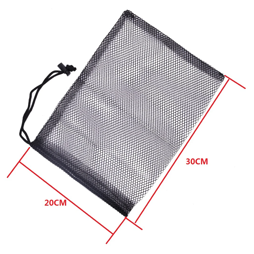 Golf Ball Bag Mesh Stuff Sack, Laundry Bag, Durable & Lightweight - 11.81x7.87 inch