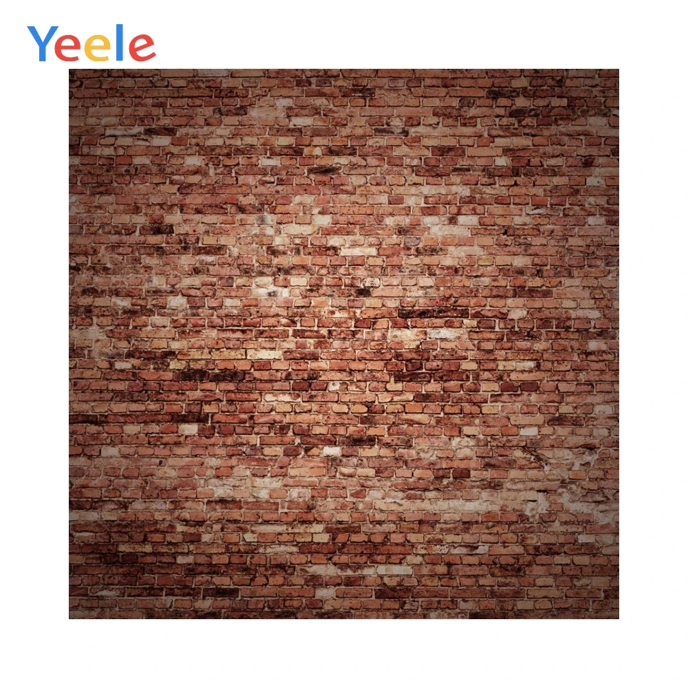 Yeele Red Brick Wall Surface Texture Self Portrait Baby Photo Background Wallpaper Wedding Photographic Backdrops Studio | Электроника