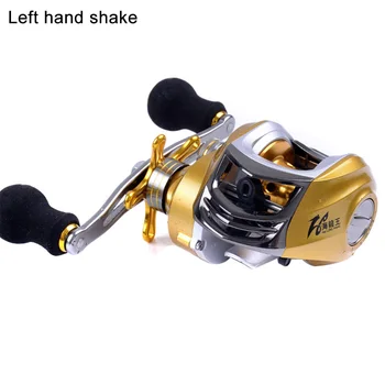 

Aluminum Alloy Magnetic Brake Tackle 19 Bearings Fishing Reel Durable Adjustable High Speed Saltwater Baitcasting Spinning Wheel