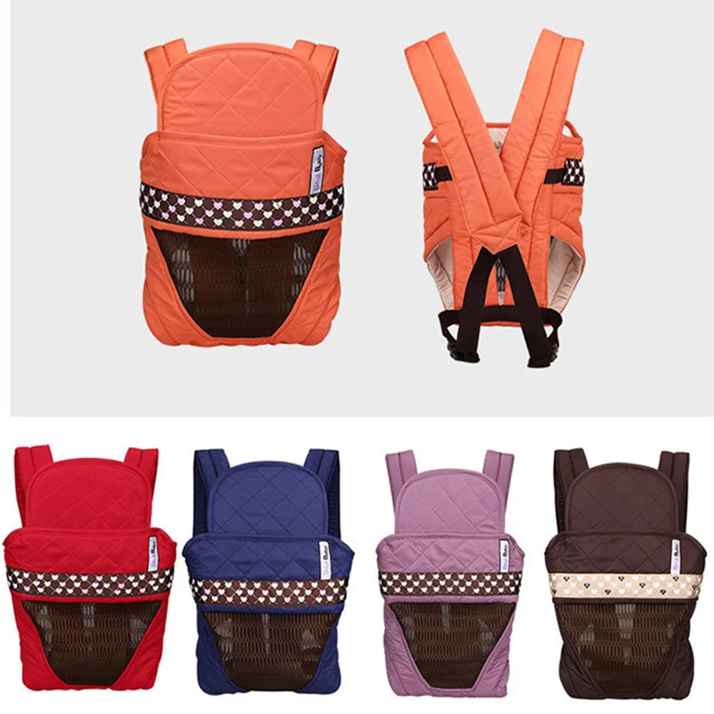 Children's Sling Backpacks Breathable Universal Multifunctional Baby Carriers Front Carry Back Horizontal Stuff | Мать и ребенок