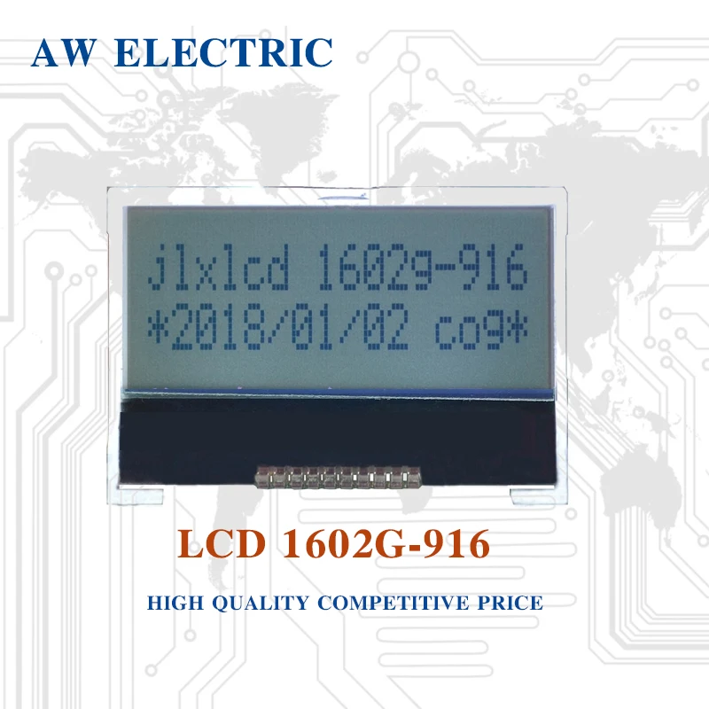 1602G-916 LCD модуль COG 1602 | Электронные компоненты и принадлежности
