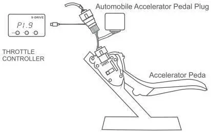9 mode LED Auto throttle controller car Sprint