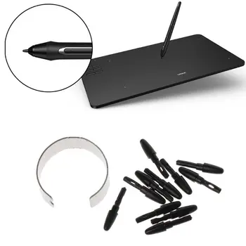 

2020 New 10Pcs Battery-free Passive Stylus Replacement Pen Nibs Pen Tips for XP-Pen HUION H640P VEIKK A30 A50