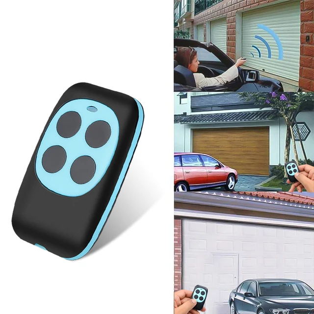 Comprar Kebidu-duplicador remoto de código fijo, 433Mhz, mando a distancia  para puerta de garaje, abridor eléctrico cara a cara, transmisor de puerta  de coche, lo más nuevo