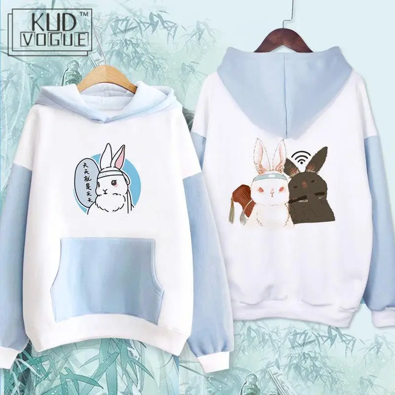 

Hoodies Sweatshirts Anime Grandmaster of Demonic Cultivation WeiWuXian BL Cosplay Winter Warm Casual Cute Kawai Coat Unisex Gift