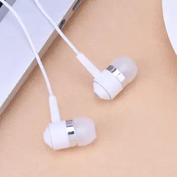 

Wired Earphone In Ear Stereo Small Cheap Earpiece Headset with Volumn Control Microphone 3.5mm For Smartphone MP3 PC