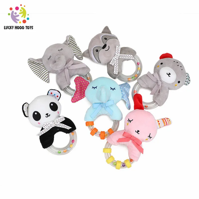 Juguetes para bebés de 0 a 12 meses, sonajeros y móviles para niños pequeños, productos de aprendizaje de felpa para niños, sonajeros de muñeca para regalo