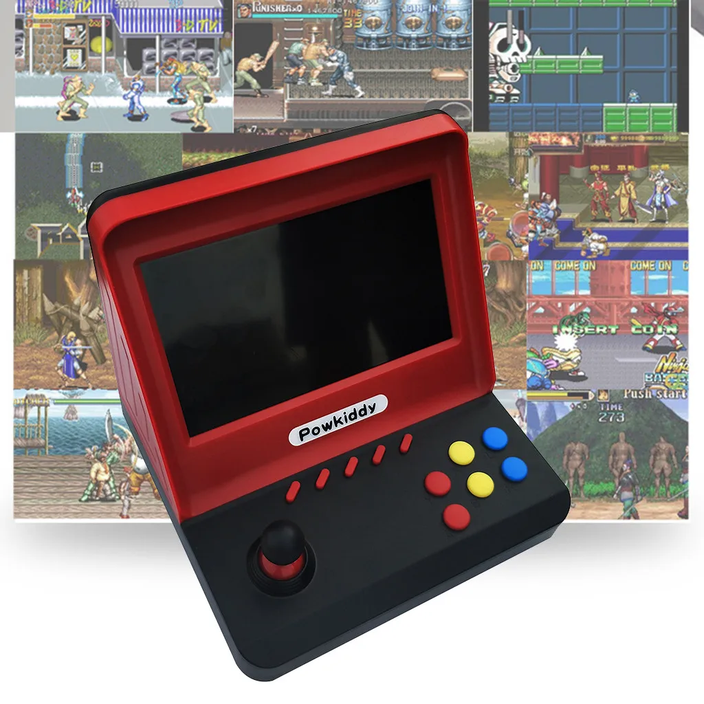 1 игровая консоль 7 дюймов мини аркадная игра Ретро машины для детей с 3000 классическими видеоиграми домашняя портативная игровая система для путешествий