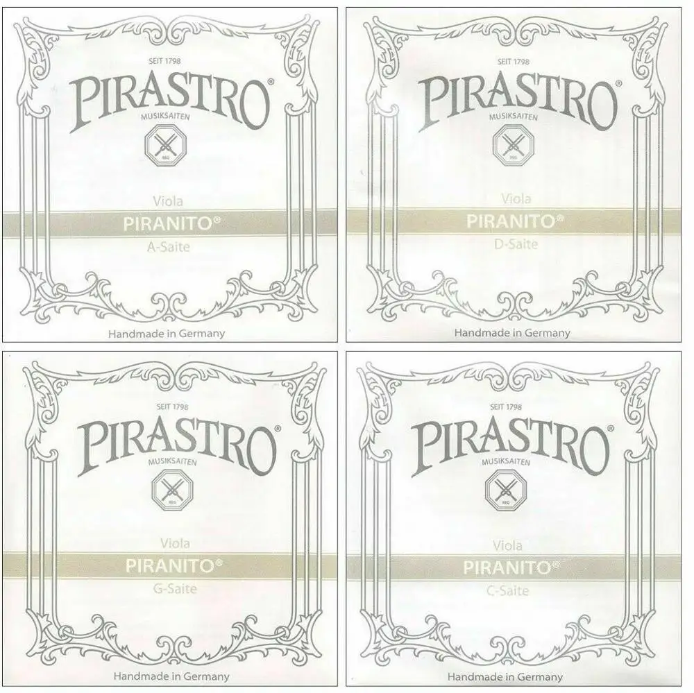 Pirastro Piranito струна скрипки полный размер до 16 1/2 "Сделано в