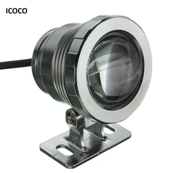 

Waterproof 10W RGB LED Light Garden Fountain Pool Pond Spotlight Super Bright Underwater Light Lamp with Remote Control
