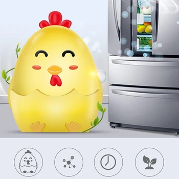 

5 Pack Egg Model Refrigerator Deodorizer Activated Bamboo Charcoal Fridge Air Purifier Remove Portable Lasting for Home