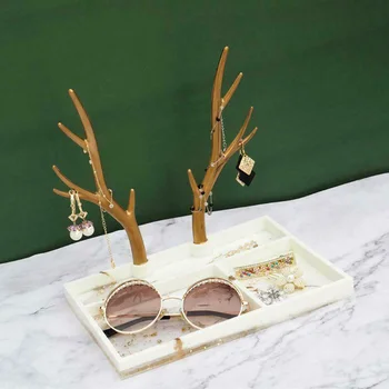 

Silicone Antlers Resin Casting Mold Jewellery Necklace Display Tray Mould Jewelry Display Stand Key Hanger Holder DIY Hand Craft