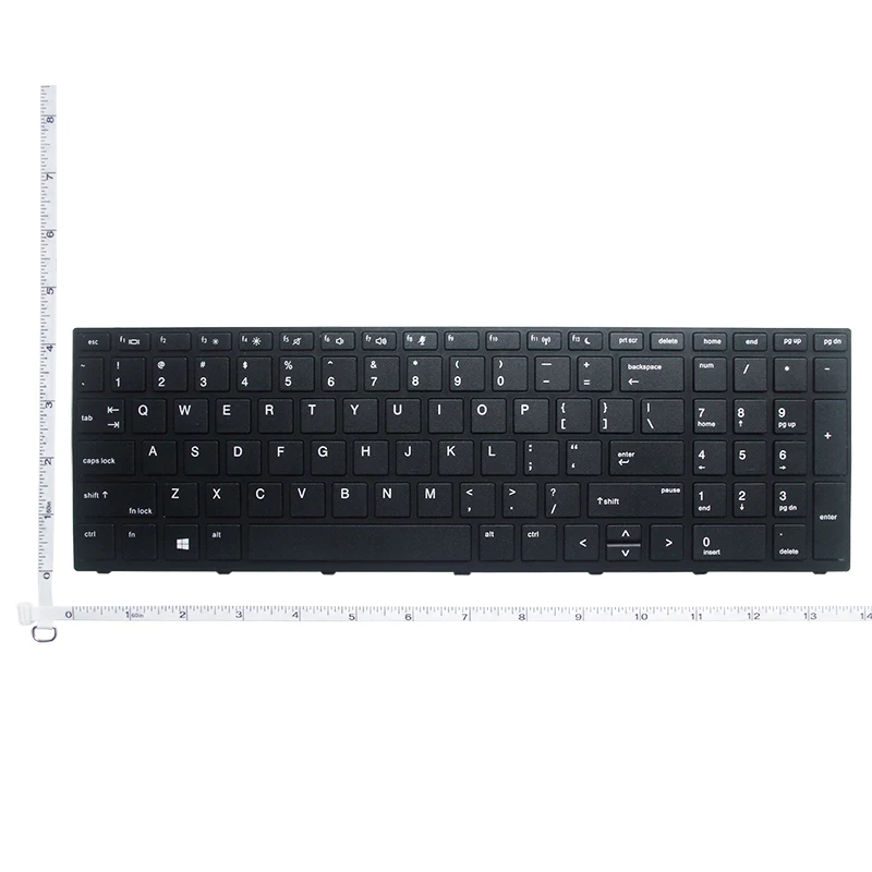 键盘 HP惠普《US版本 黑框》 450 G5 KBHP450G5-A 正面