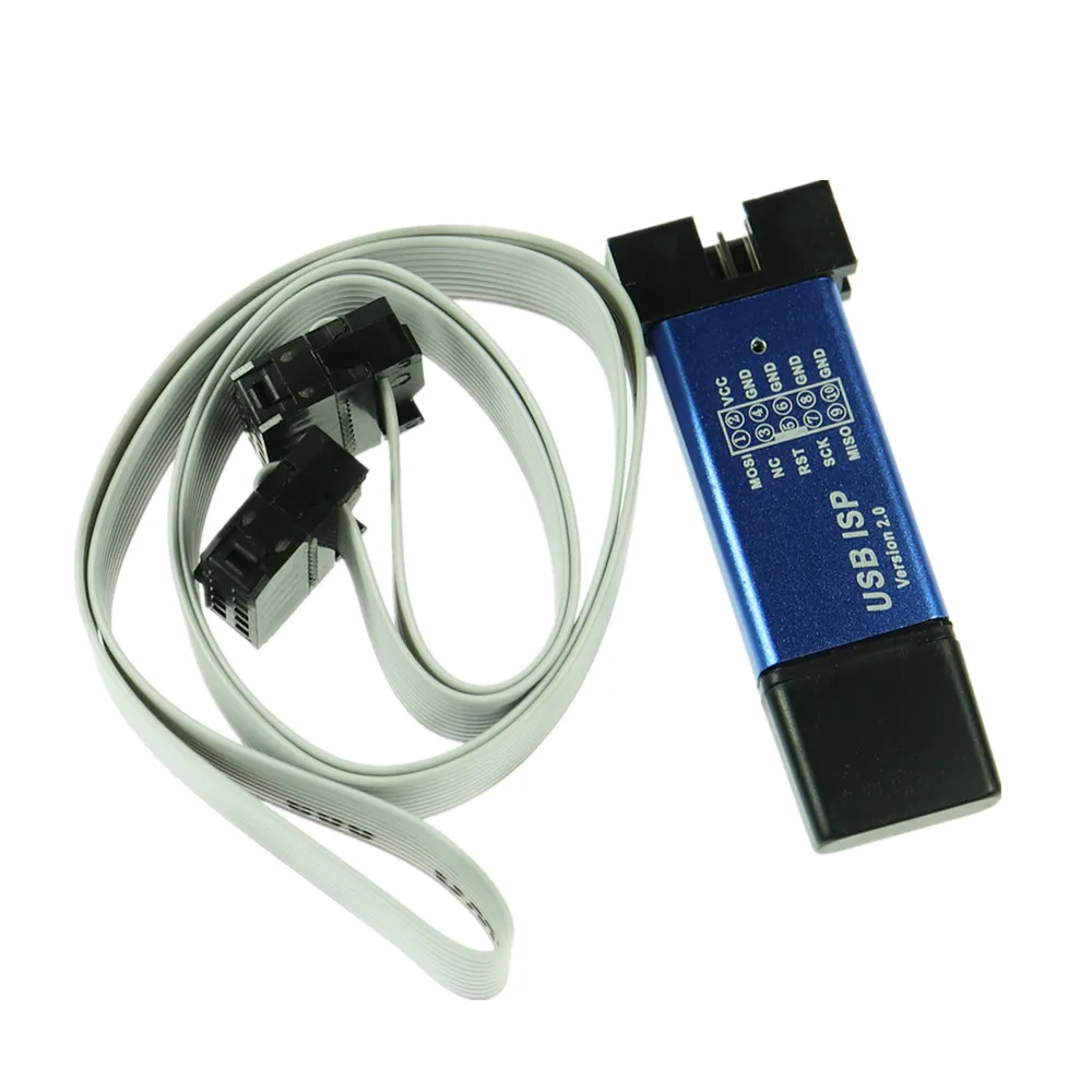 免驱动 51 AVR单片机 USB ISP 编程烧录器 USB AVR ISP USBasp  (10)