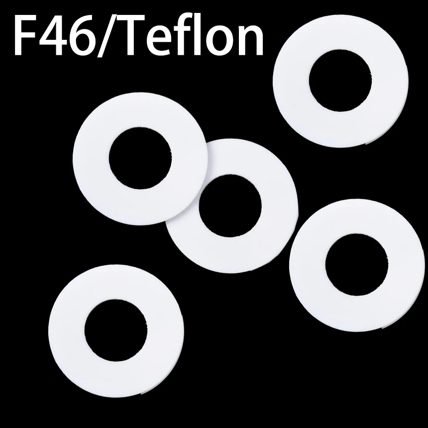 

DN100 108*158*3 108x158x3 DN125 133*188*3 133x188x3 F46 PTEF Teflon Ripple Tube Flange Fittting Washer O Ring Flat Seal Gasket