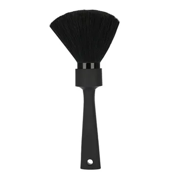 

Soft Artificial Wool Fiber Professional Brush Neck Face Hair Cleaning Hair Brushes Hairdressing Salon Styling Makeup Tool