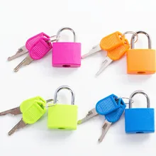 1 шт. мини замки матчасть Монтессори Развивающие игрушки для детей милый пластиковый металлический замок детские цвета обучающая игрушка