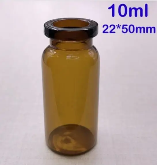10ml 20mm amber vials