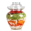 Transparent  Glass Container Kimchi Storage Jar Kitchen Thickened Pickled Cans Household Pickled Jar  Sealed Can 1