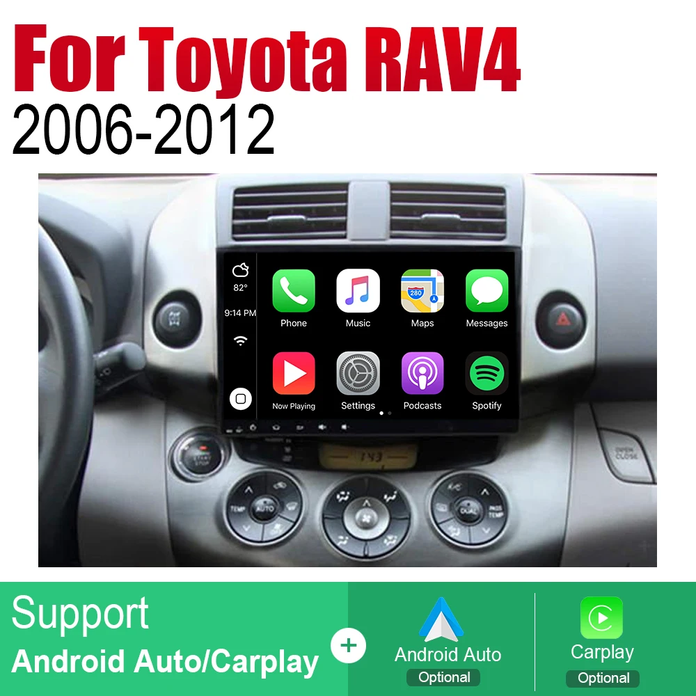 Автомагнитола ZaiXi 2 Din Android Автомобильный плеер для Toyota RAV4 2006~ 2012 gps Навигация BT Wifi карта мультимедийная система стерео