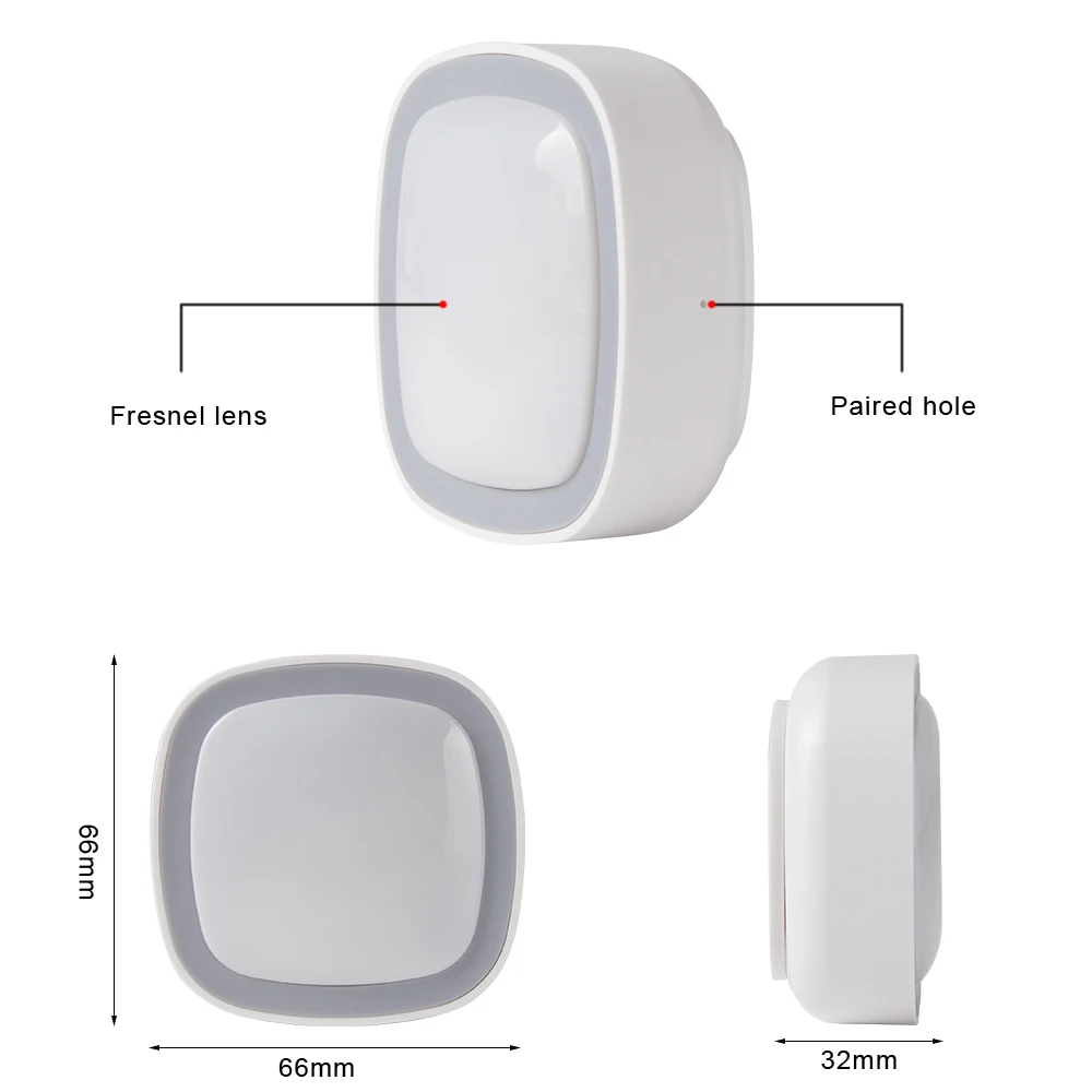 HEIMAN Z-wave PIR Motion Sensor Home Automation Z wave Alarm System zwave Motion detector EU 868.42MHZ