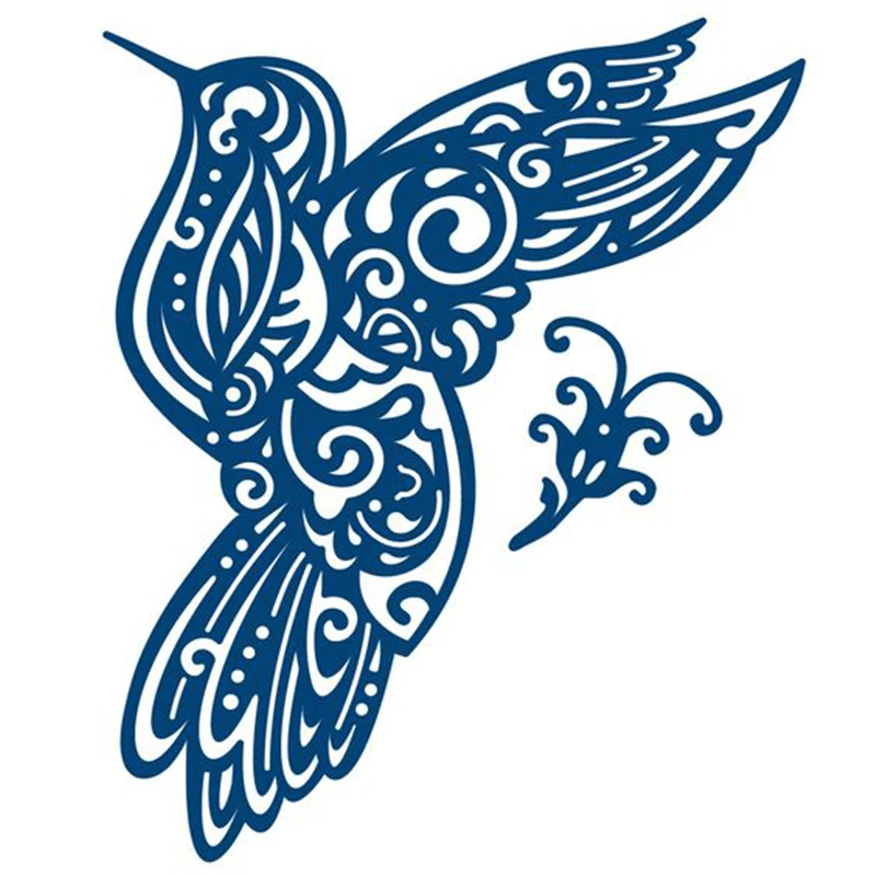 

YaMinSanNiO Humming Bird Metal Cutting Dies for Scrapbooking New 2019 Die Cuts Card Making Album Embossing Crafts Dies