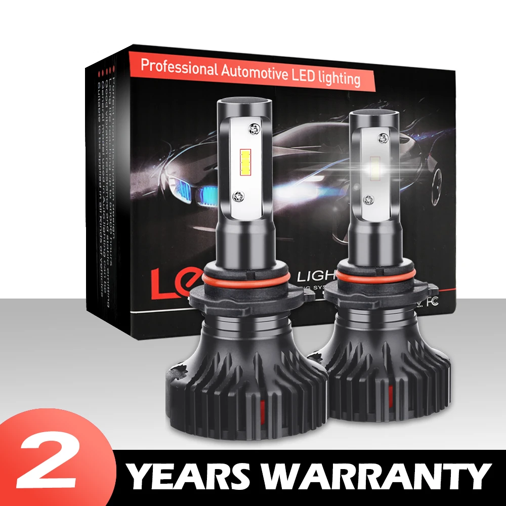 

H7 H1 H11 Led Auto Light 6500k 4500k H4 Led Hi Lo H8 H9 50W 9600LM Car Headlight Bulbs Automotive Turbo Fit 12v 24v Led Fog Lamp