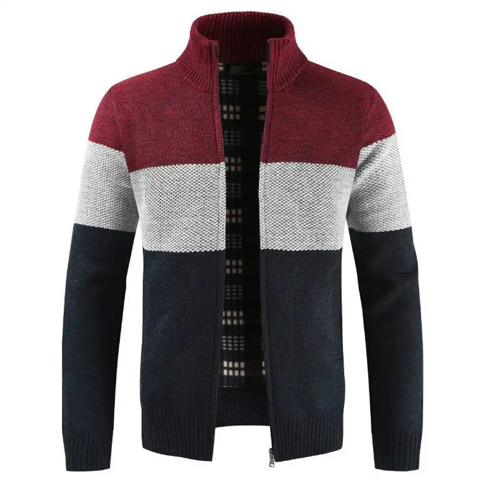mens wool cardigan with pockets