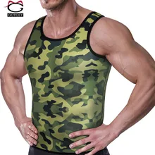 Gotoly сжигание Shapwear мужской топ из неопрена для похудения посредством выпотевания жилет контроль жира живота Талия тренажер блуза-топ для шейпинга формирователь тела
