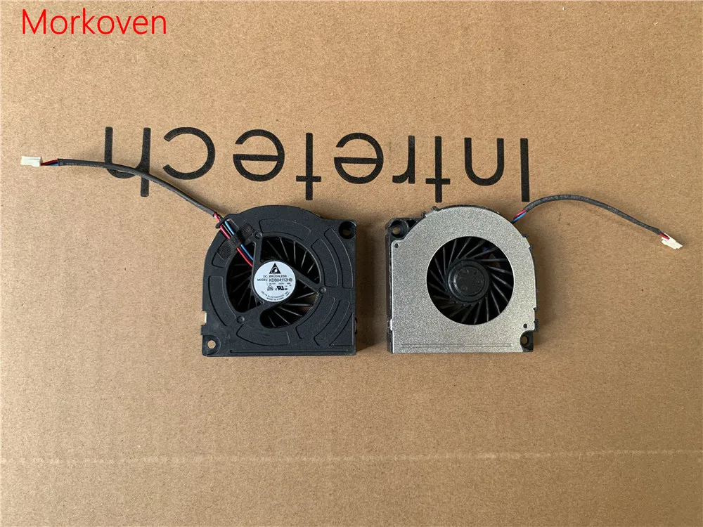 Koelventilator voor 12V 0.07A 3Pin Duurzame Aluminium CPU